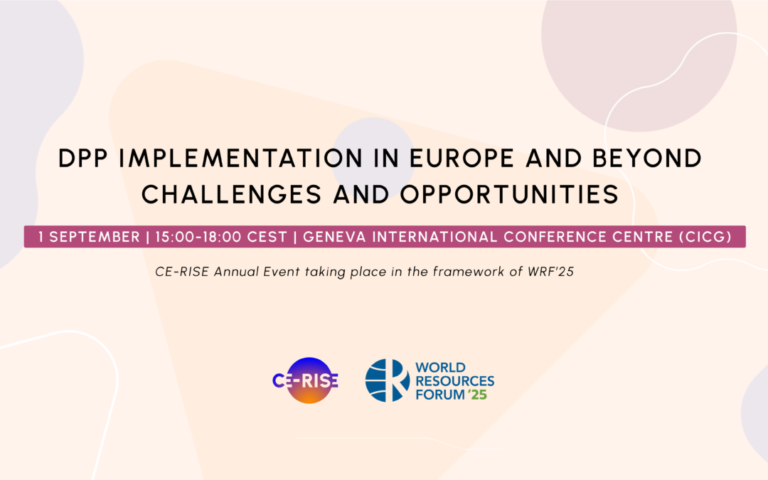 CE-RISE Annual Event | 1 September, Geneva