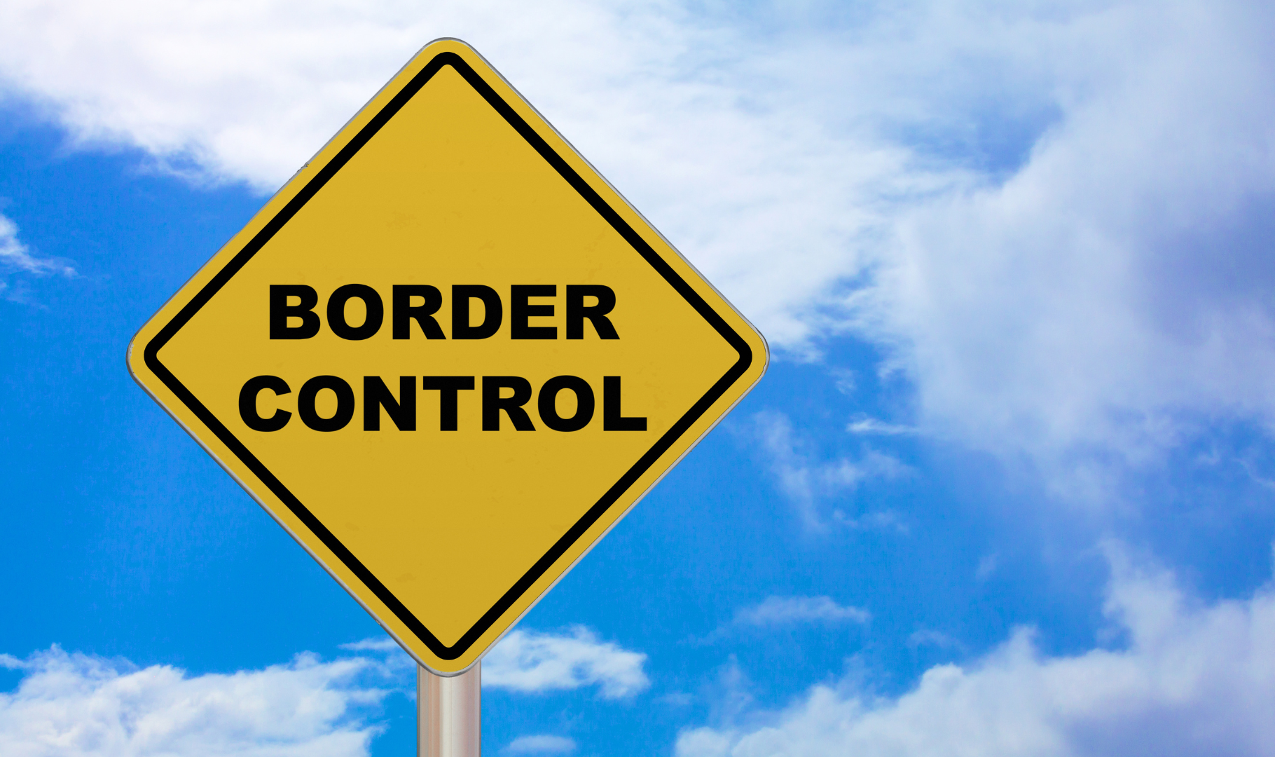 DPP Transboundary Movements Border Control Sign